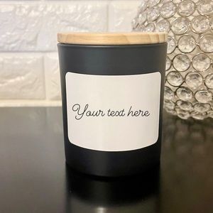 Personalized Candle, Custom Candle